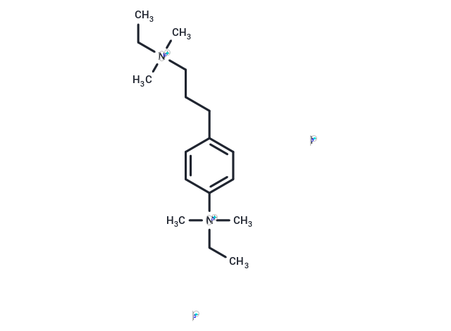 Ammonium, (3-(p-ethyldimethylammoniophenyl)propyl)ethyldimethyl-, diiodide