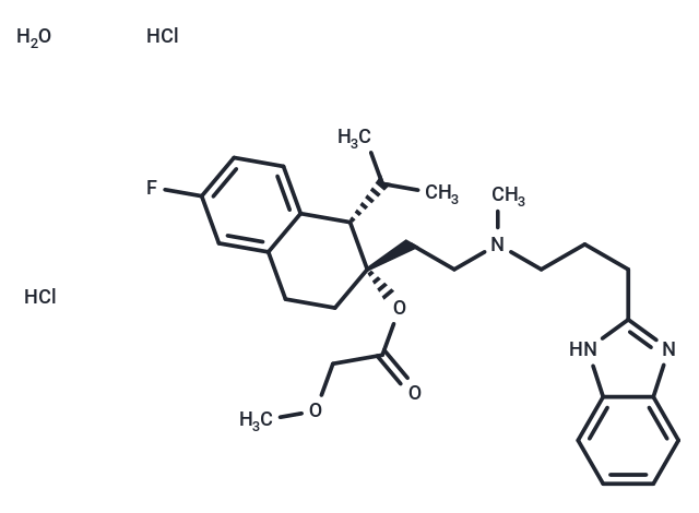 Mibefradil dihydrochloride hydrate