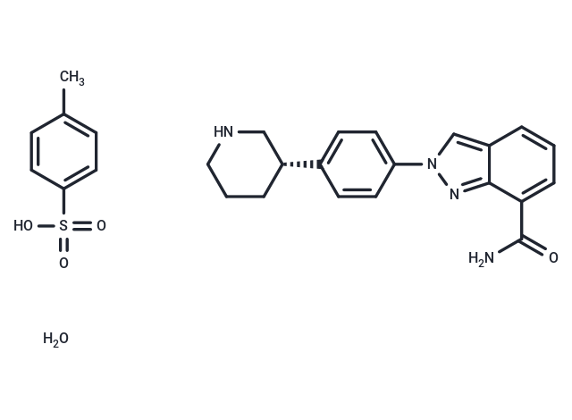 Niraparib tosylate monohyrate