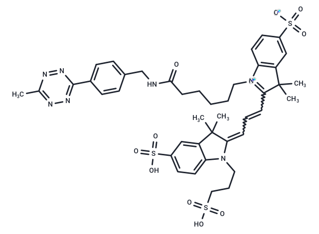 Sulfo-Cy3-Methyltetrazine