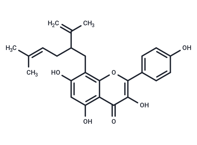 8-Lavandulylkaempferol