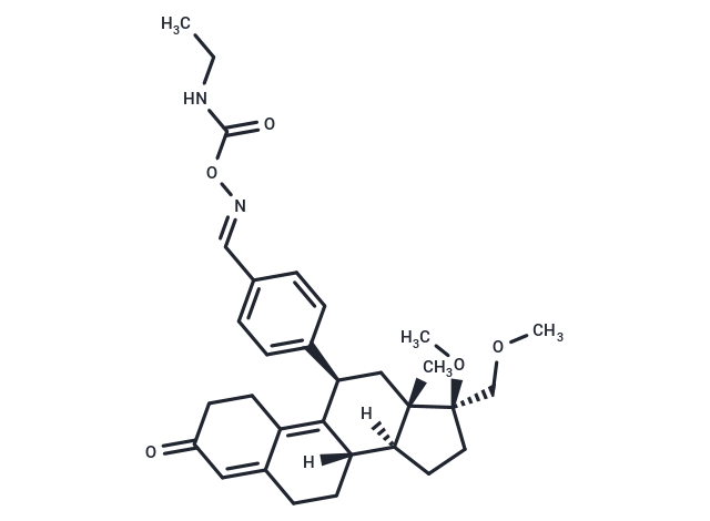 Asoprisnil ecamate