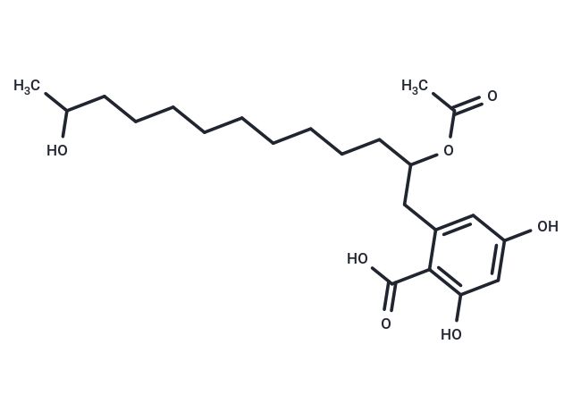 2-(2-Acetoxy-12-hydroxytridecyl)-4,6-dihydroxybenz