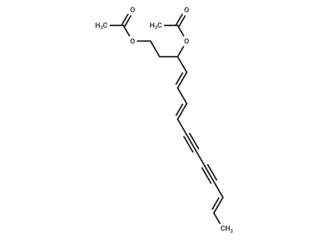 1,3-Diacetoxy-4,6,12-tetradecatriene-8,10-diyne