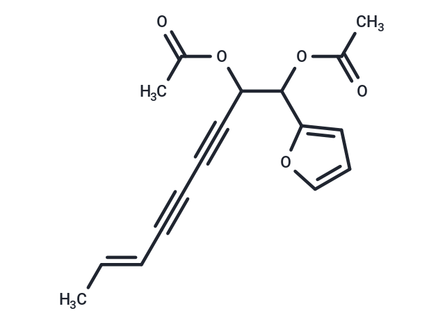 (1,5E,11E)-tridecatriene-7,9-diyne-3,4-diacetate