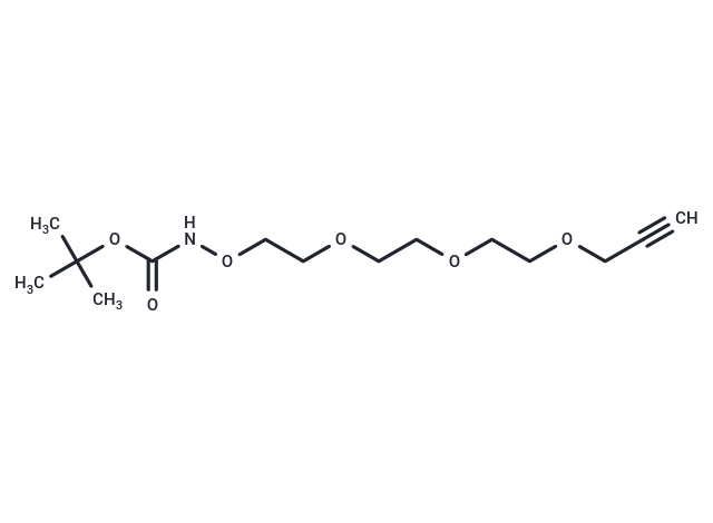 t-Boc-aminooxy-PEG3-propargyl