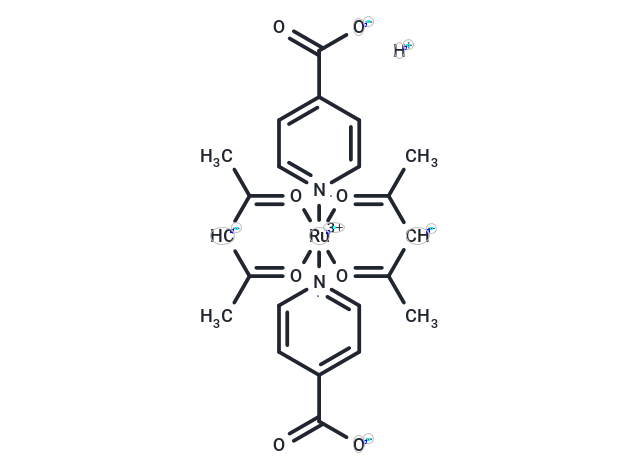 Ru(III) (acac)2(py-4-COOH)(Py-4-COO)