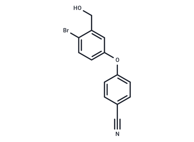 4-(4-Bromo-3-(hydroxymethyl)phenoxy)benzonitrile