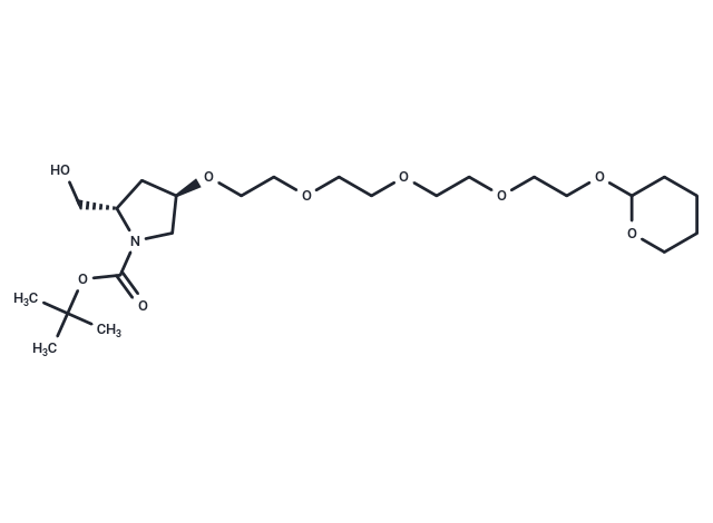 THP-PEG4-Pyrrolidine(N-Boc)-CH2OH