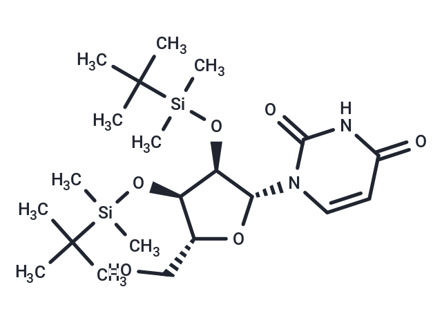 2’,3’-Bis-(O-t-butyldimethylsilyl)uridine