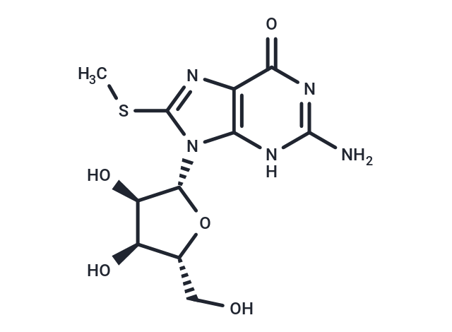 8-Methylthio-guanosine