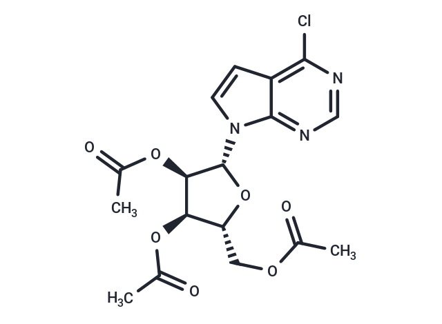 6-Chloro-7-deaza-9-(2’,3’,5’-tri-O-acetyl-b-D-ribofuranosyl)purine