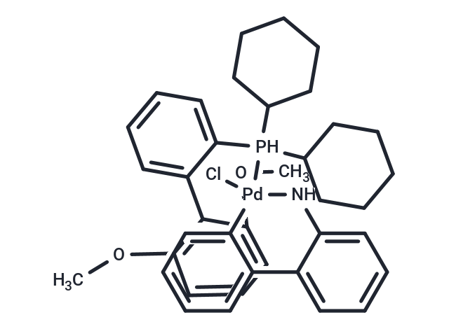 Chloro(2-dicyclohexylphosphino-2',6'-dimethoxy-1,1'-biphenyl)(2'-amino-1,1'-biphenyl-2-yl)palladium(II)