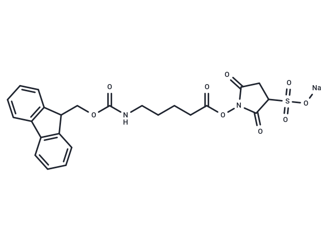 Fmoc-NH-pentanoic acid-NHS-SO3Na