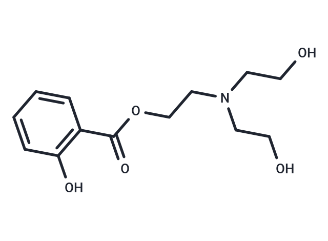 Trolamine salicylate ester