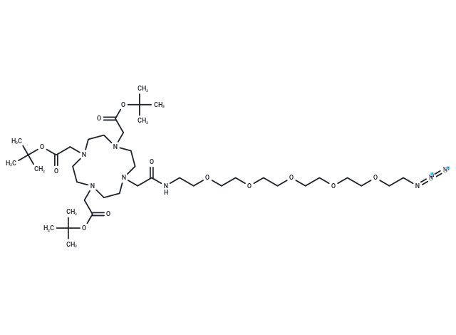 DOTA-(t-butyl)3-PEG5-azide