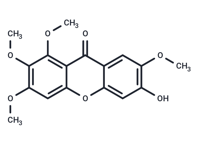 6-Hydroxy-1,2,3,7-tetramethoxyxanthone