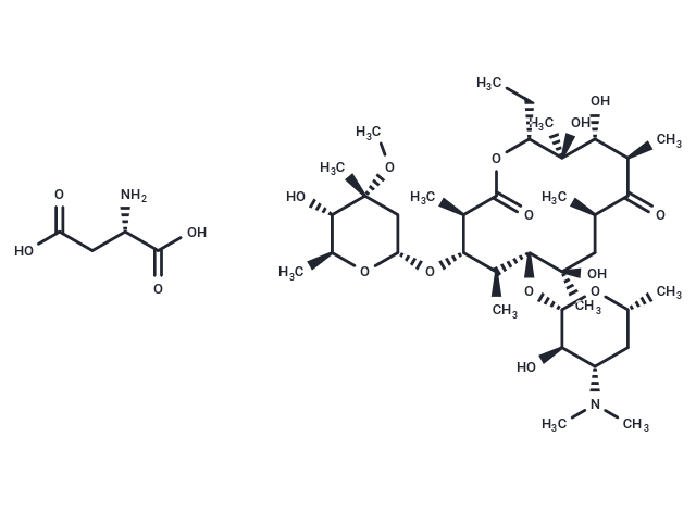 Erythromycin aspartate