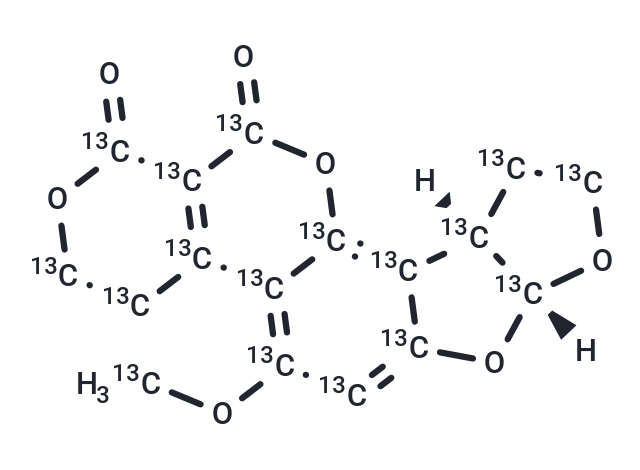 Aflatoxin G2-13C17