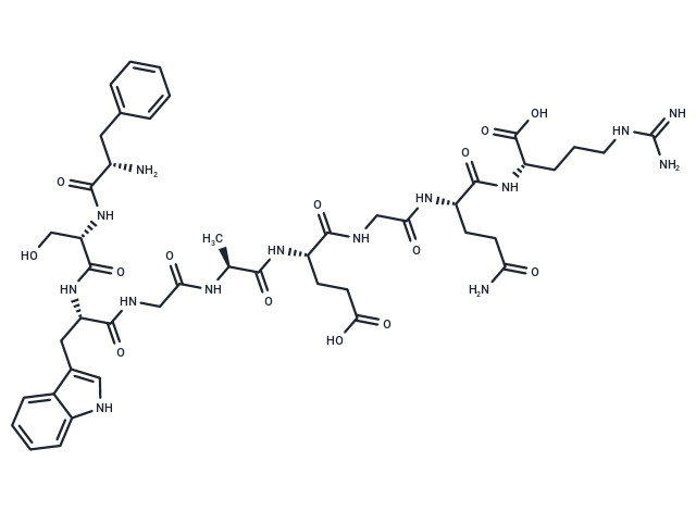 Experimental allergic encephalitogenic peptide (human)