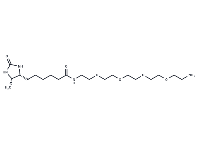 Amine-PEG4-Desthiobiotin