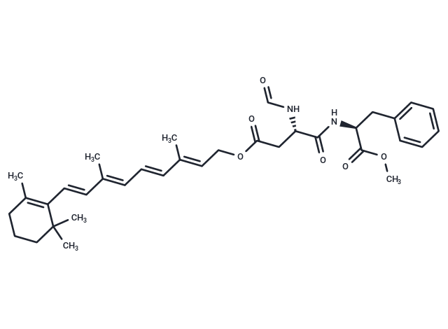 Retinyl formyl aspartamate