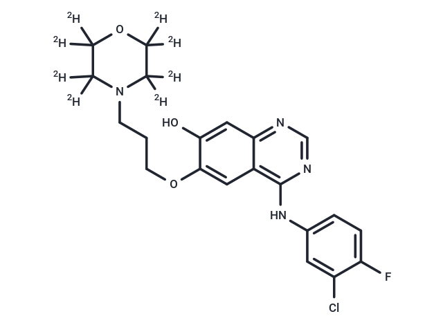 O-Desmethyl gefitinib D8