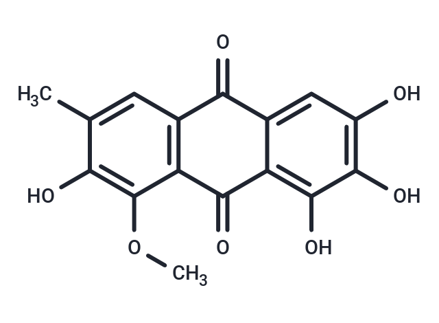 1,2,3,7-Tetrahydroxy-8-methoxy-6-methyl-9,10-anthraquinone