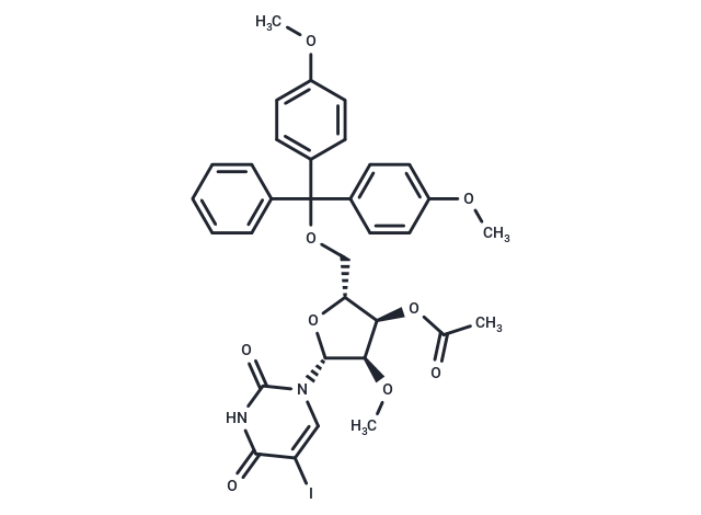 5'-O-(4,4'-Dimethoxytrityl)-2'-O-methyl-3'-O-acetyl-5-iodouridine