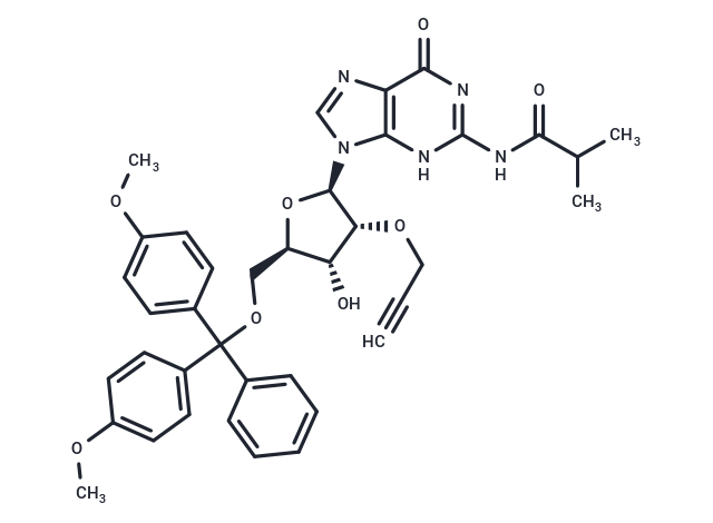 5'-O-DMT-N2-isobutyryl-2'-O-propargylguanosine