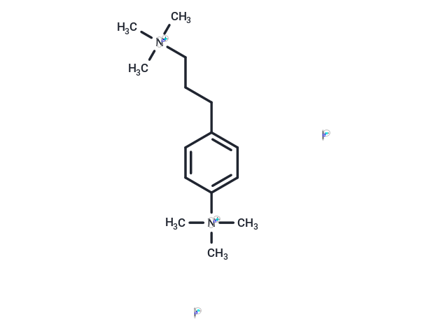 Ammonium, (3-(p-trimethylammoniophenyl)propyl)trimethyl-, diiodide