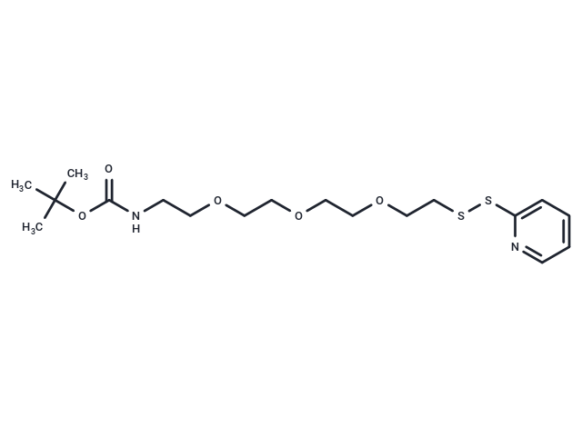 Boc-amino-PEG3-SSPy