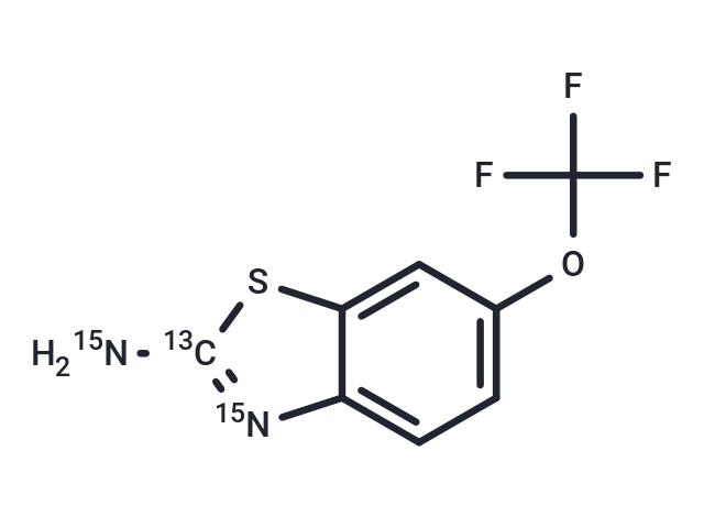 Riluzole-13C,15N2