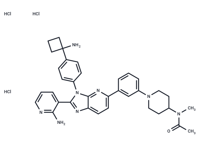 Vevorisertib trihydrochloride