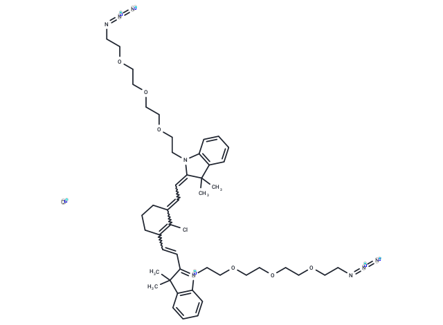 N,N'-bis-(azide-PEG3)-chlorocyclohexenyl Cy7