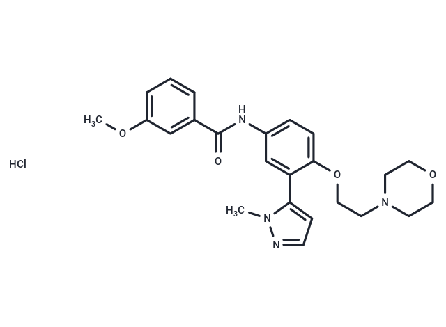 Temanogrel hydrochloride