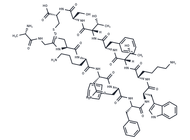 (D-Trp8,D-Cys14)-Somatostatin-14