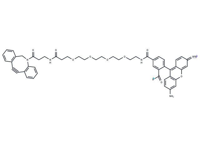 Carboxyrhodamine 110-PEG4-DBCO