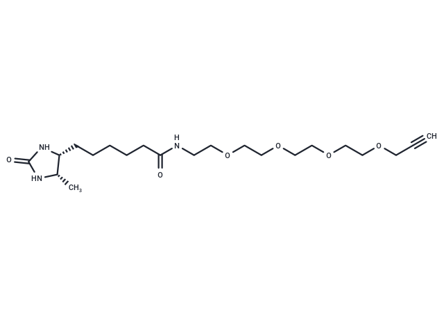 Desthiobiotin-PEG4-propargyl