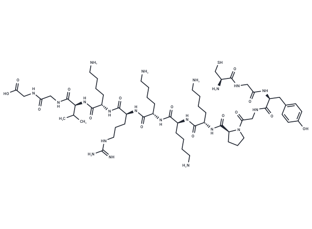 Cys-Gly-Tyr-Gly-Pro-Lys-Lys-Lys-Arg-Lys-Val-Gly-Gly