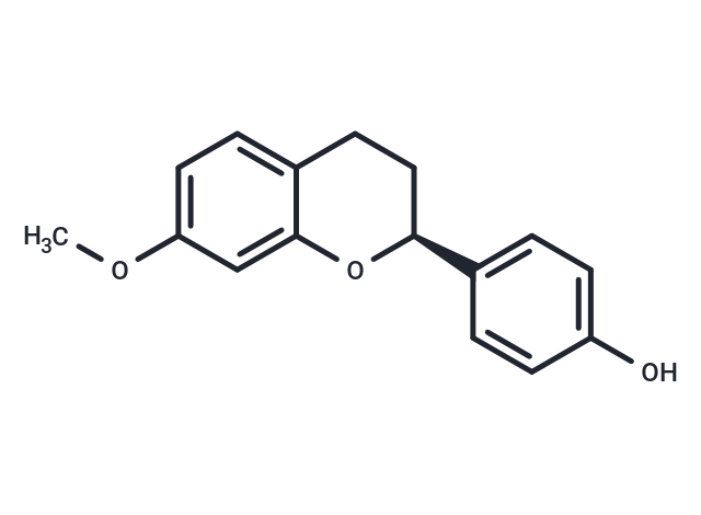 (2S)-4'-Hydroxy-7-methoxyflavan