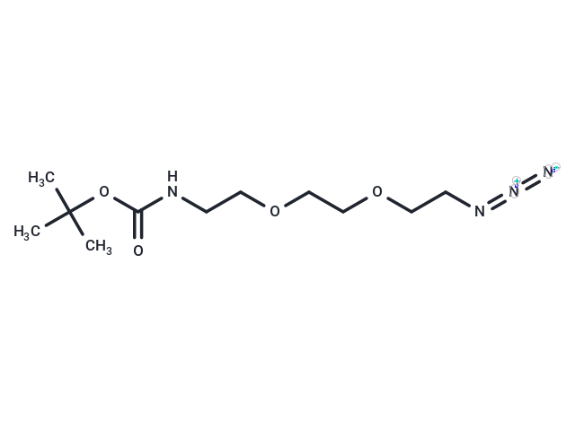 Boc-N-Amido-PEG2-C2-azide