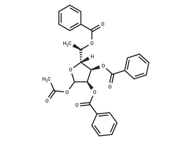 1-O-Acetyl-2,3,5-tri-O-benzoyl-5(R)-C-methyl-D-ribofuranose