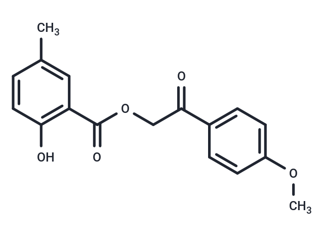 2-(4-methoxyphenyl)-2-oxoethyl 2-hydroxy-5-methylbenzoate