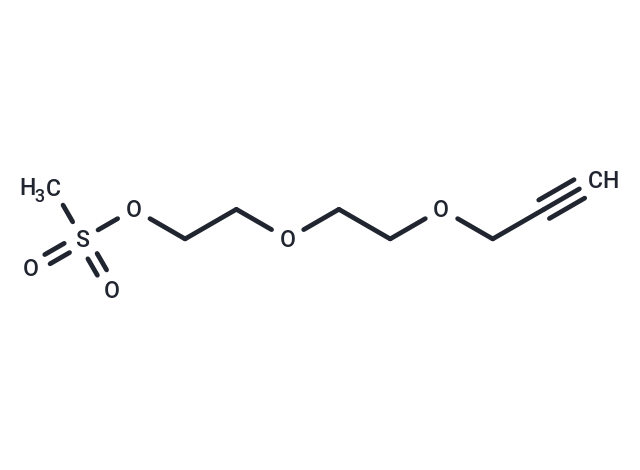 Propargyl-PEG2-Ms