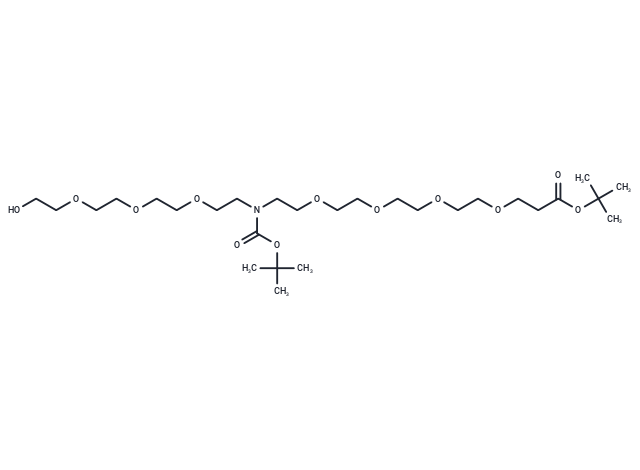 N-(Hydroxy-PEG3)-N-Boc-PEG4-Boc