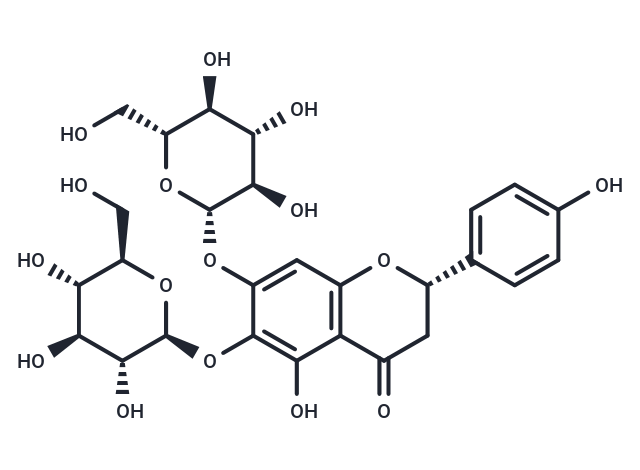 5,6,7,4'-Tetrahydroxyflavanone 6,7-diglucoside