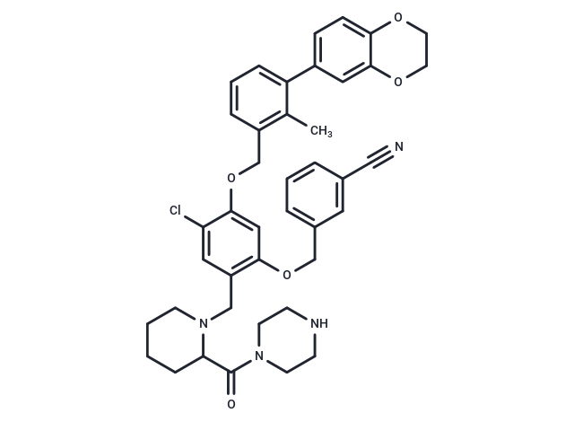 BMS-1166-N-piperidine-CO-N-piperazine