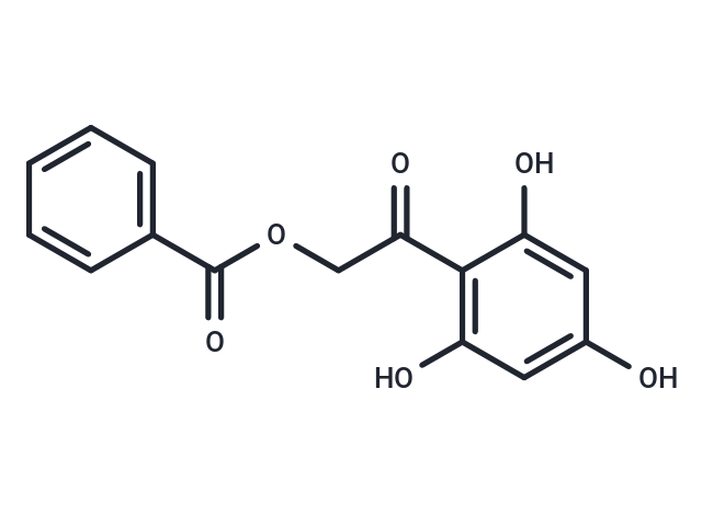 omega-Benzoyl oxyphloracetophenone