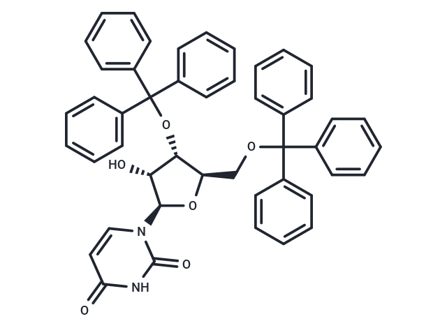 3’,5’-Bis-O-(triphenylmethyl)uridine